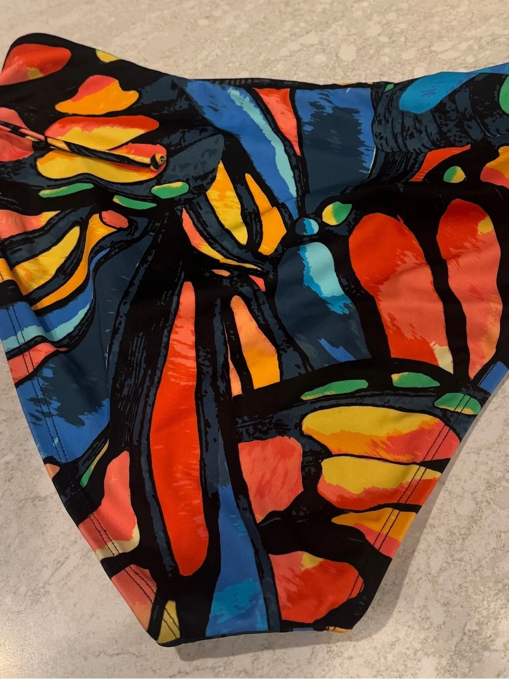 High waisted Floral Bikini Bottom